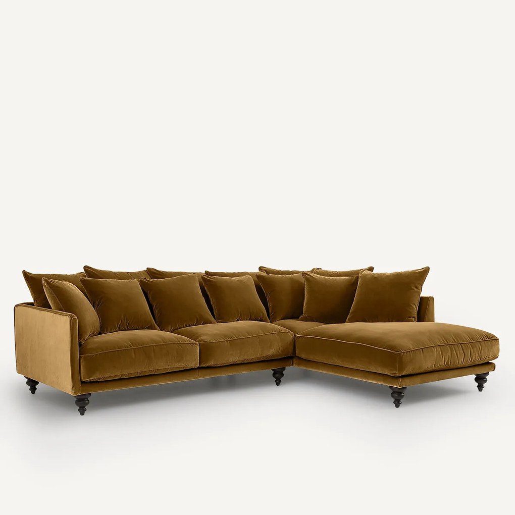 Fluwelen hoekbank, LAZARE