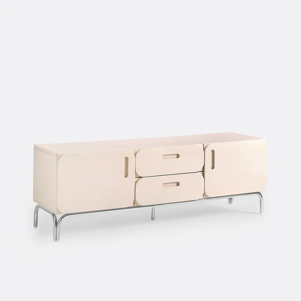 TV-meubel 2 deuren 2 lades, 150 cm, NAVEL