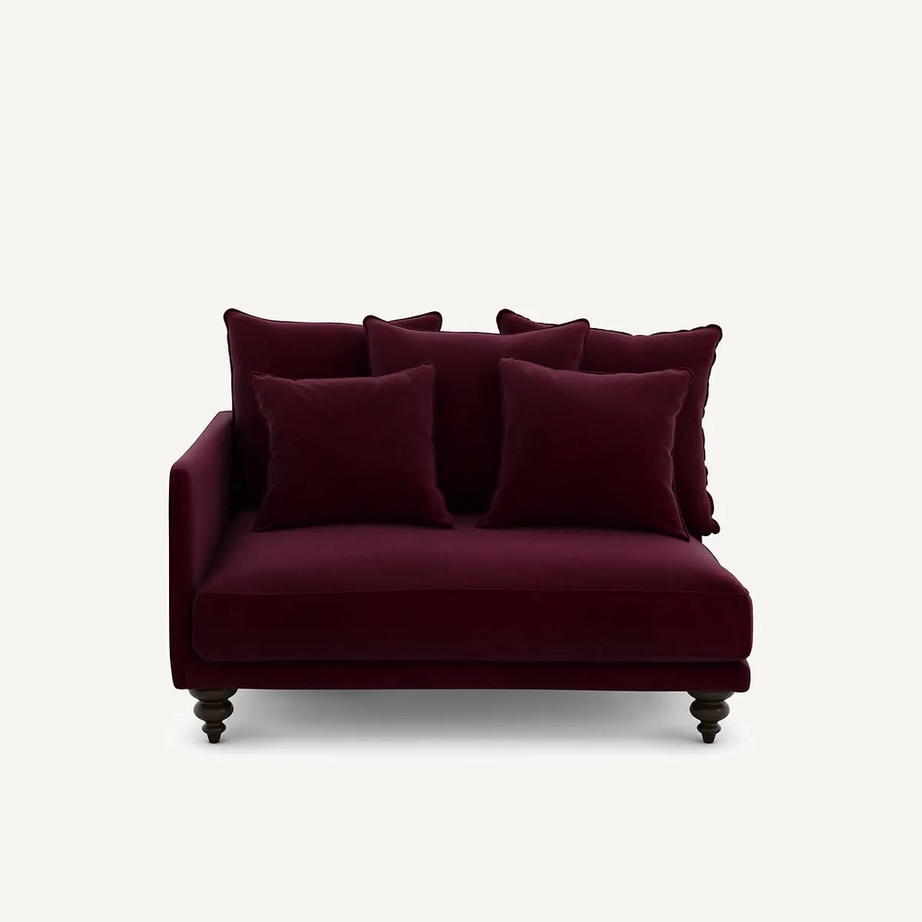 Halve bank fluweel, Lazare