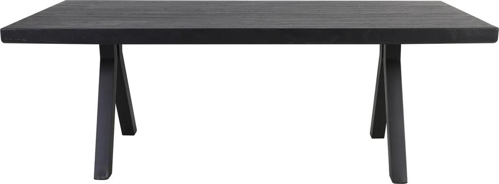 Eettafel 240x100x78 cm MUDEN mat zwart