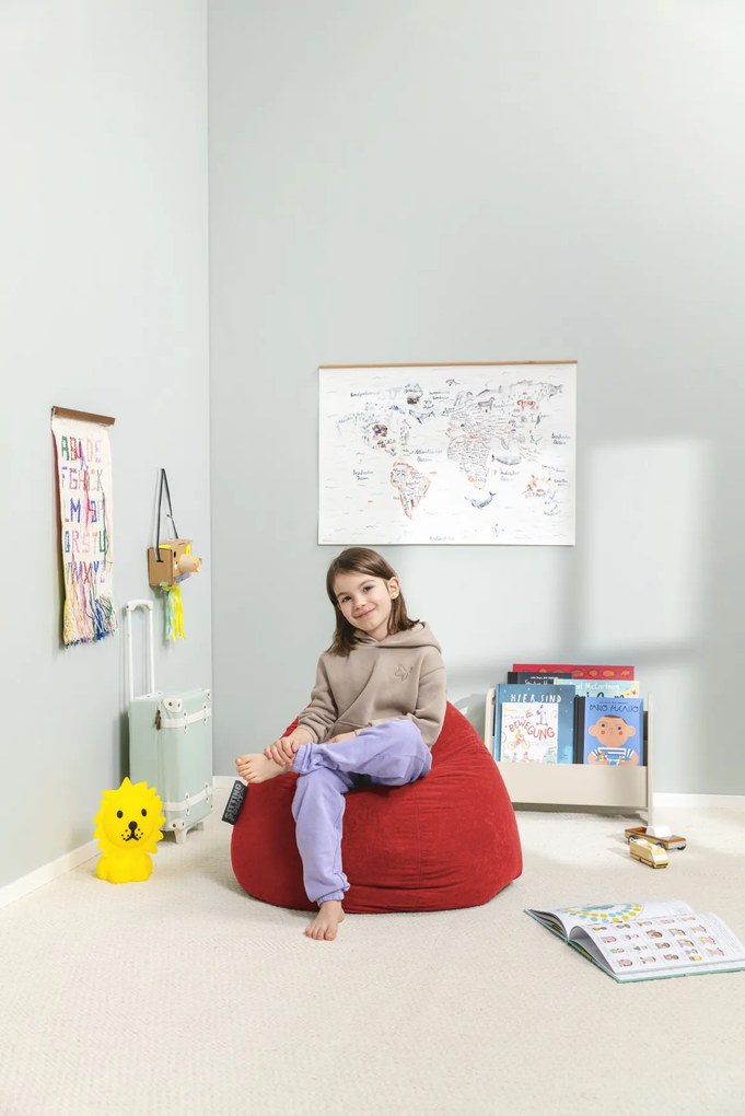 Kinder Zitzak BeanBag Easy L - Rood