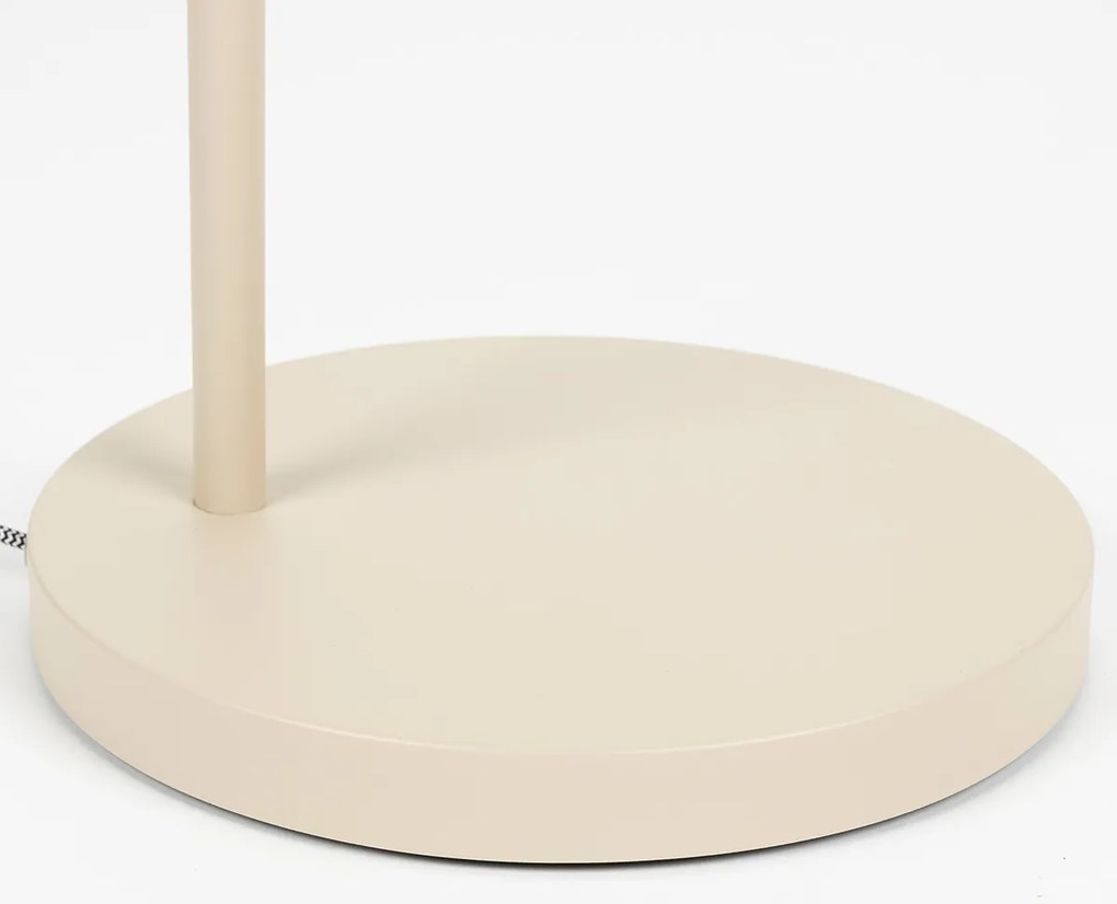 Zuiver Buckle Beige Vloerlamp Van Metaal