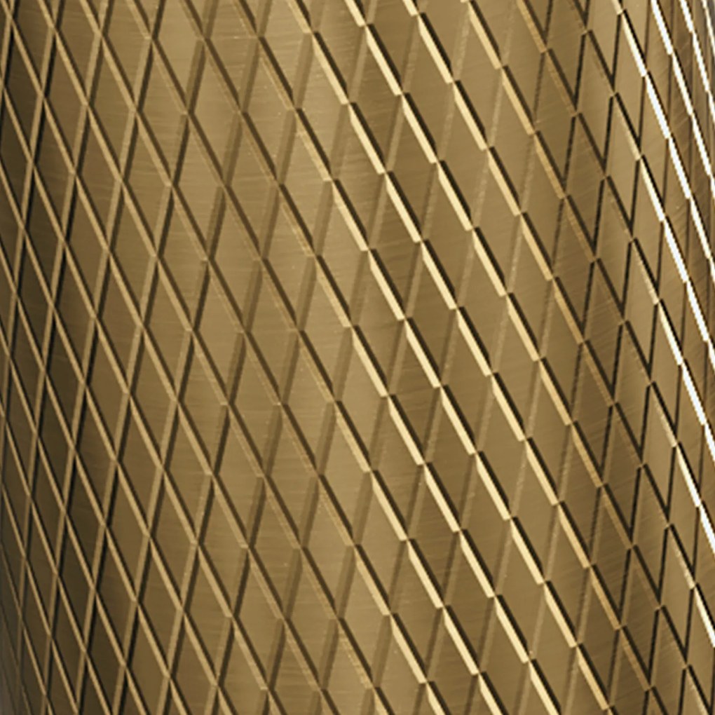 Brauer Gold Carving inkortbare inbouw fonteinkraan goud geborsteld PVD