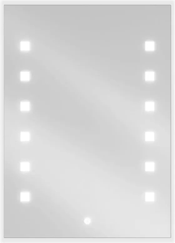 Mexen Ner verlichte badkamerspiegel 50 x 70 cm, LED 6000K, anti-condens - 9809-050-070-611-00