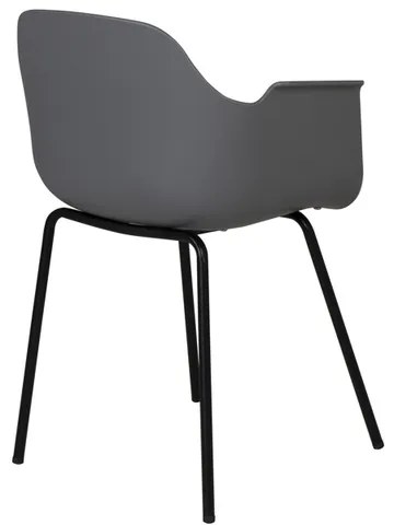 Jörn Eetkamerstoel - Malin - Donkergrijs - Kunststof - Jörn