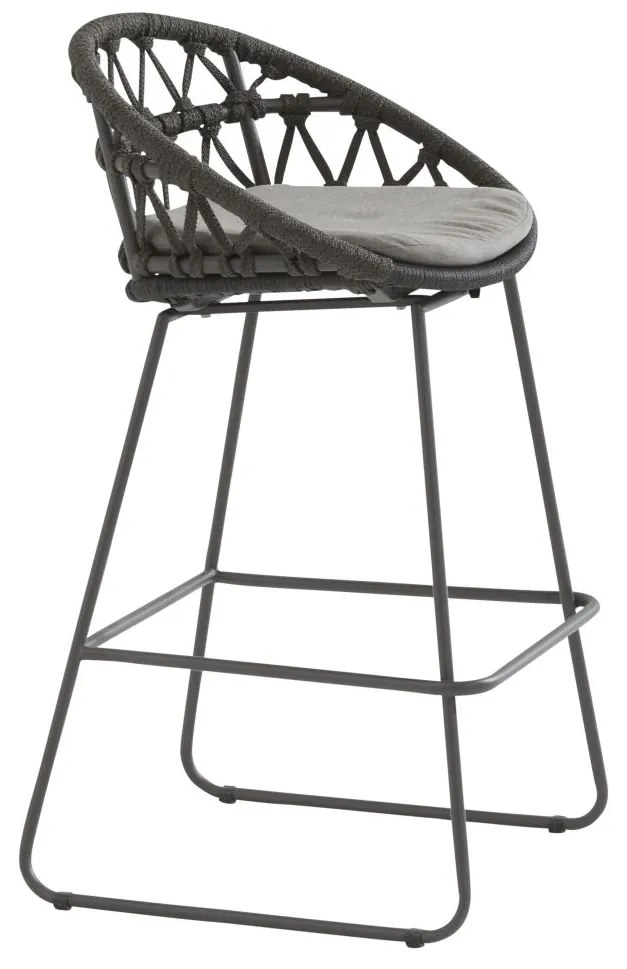 4 Seasons Outdoor Motivi 4 persoons bar set met met Fiesta bartafel *** ACTIE *** BarsetTuinset antraciet weerbestendig