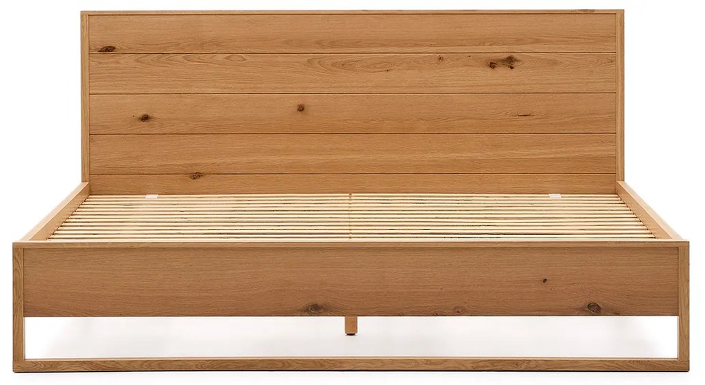 Kave Home Alguema Eiken Bedframe Modern 180 Cm