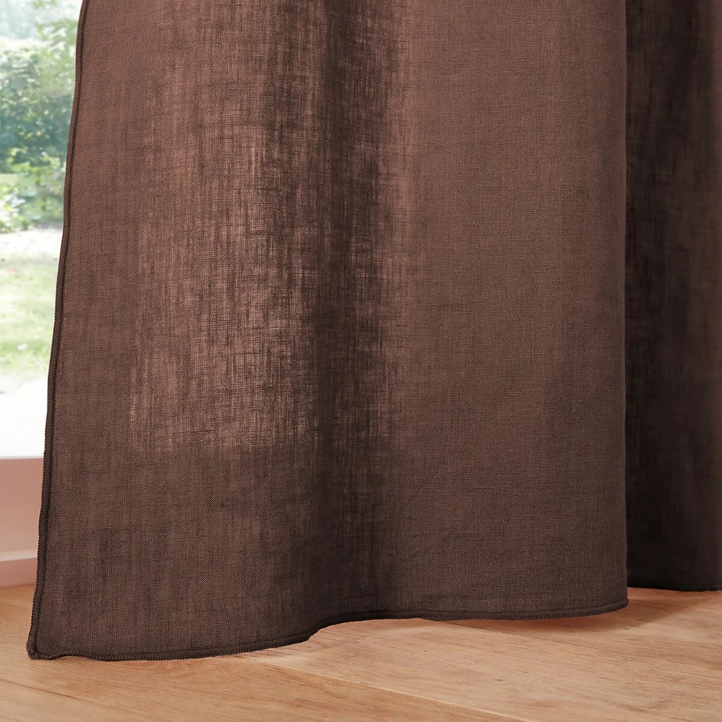 Gordijnpand in gewassen linnen, Onega