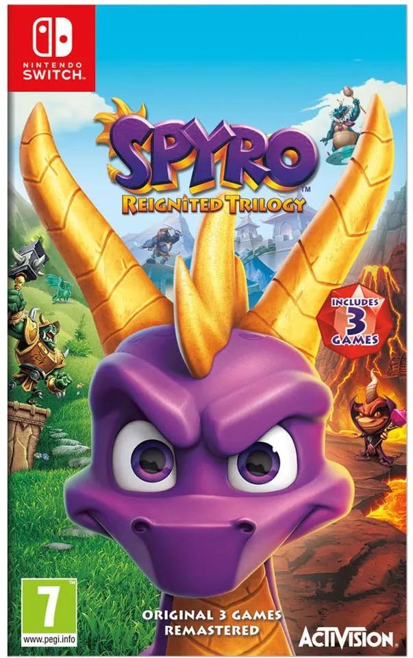 Activision Spyro: Reignited Trilogy Game - Nintendo Switch - set van 3 games