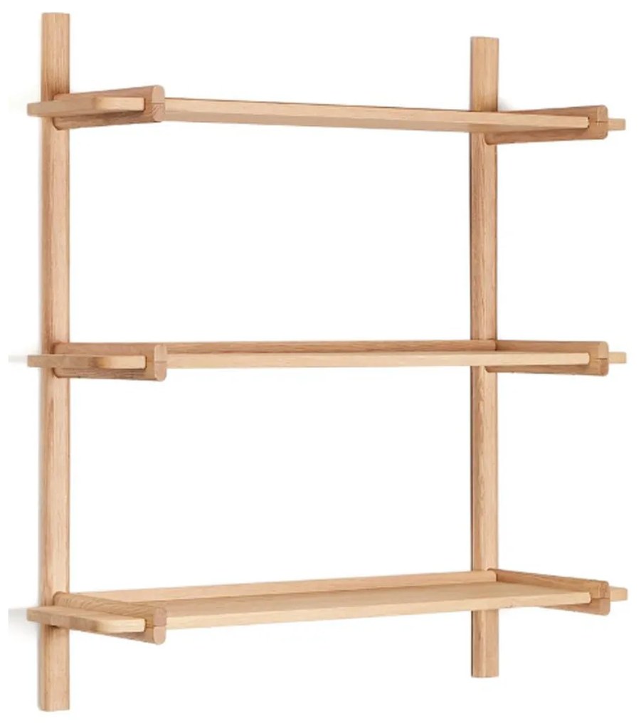 Kave Home Sitra Houten Planken Aan De Muur 90 Cm - 90x23x98cm.