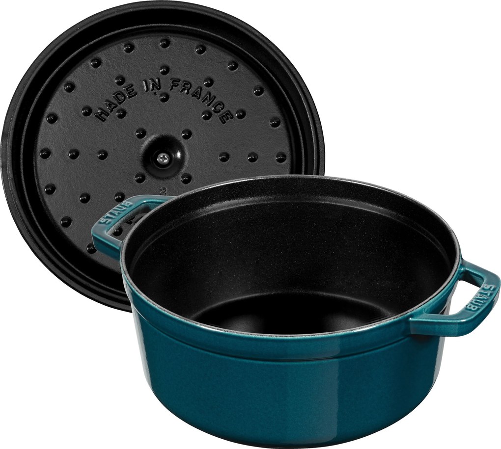 Staub La Cocotte Cocotte 24 cm / 3,7 l, Rond, La-mer - La Cocotte - Staub