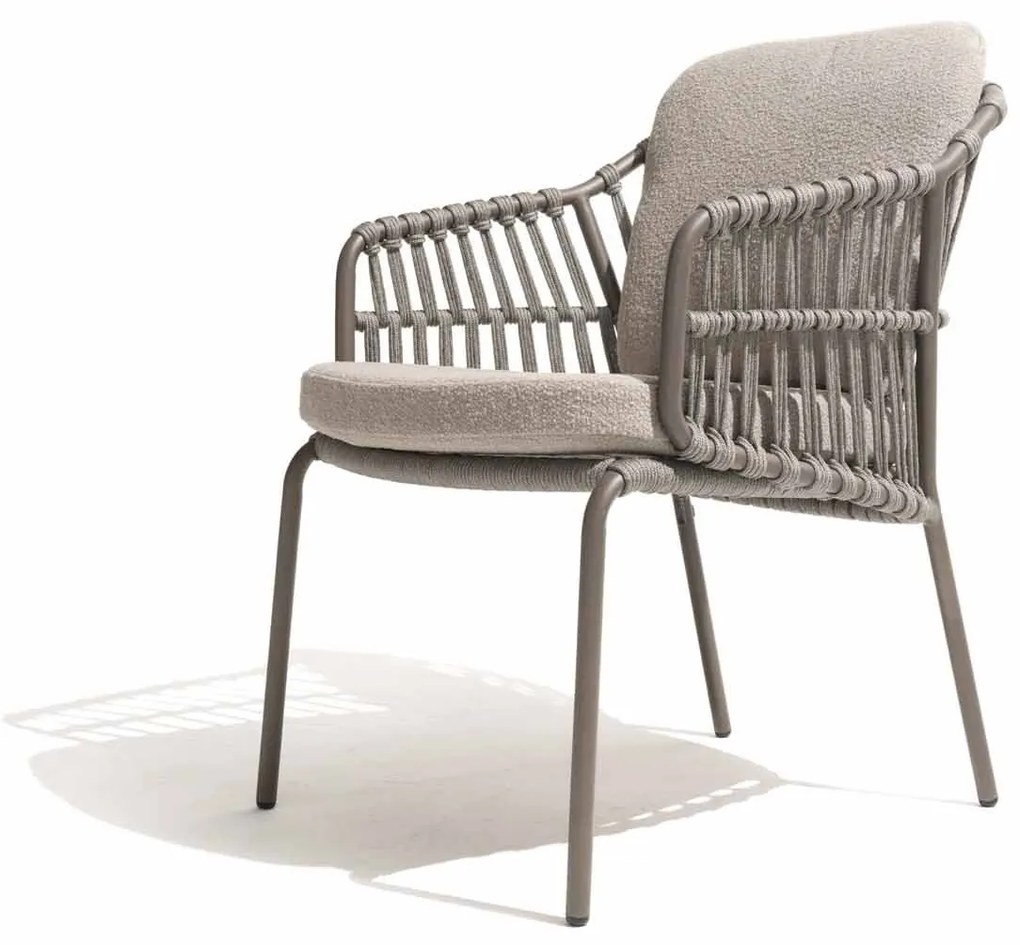 4 Seasons Outdoor Capalbio tuinstoel terre SALE Tuinstoel bruin weerbestendig