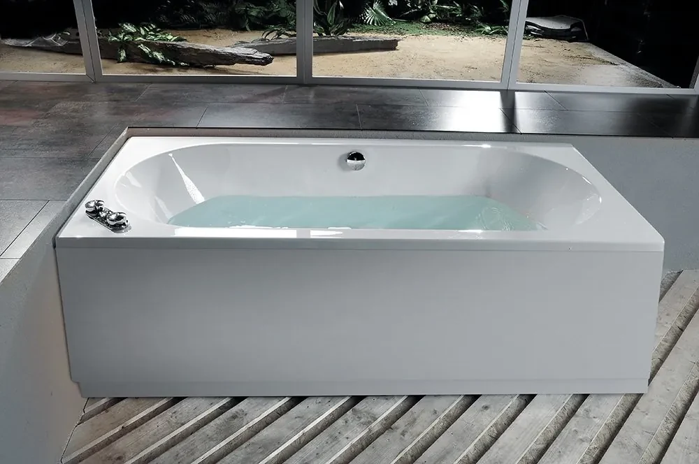 Polysan Viva B ligbad 185x80x47cm wit