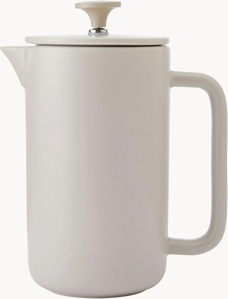 French press Arezzo van keramiek met gemakkelijk te hanteren stamper