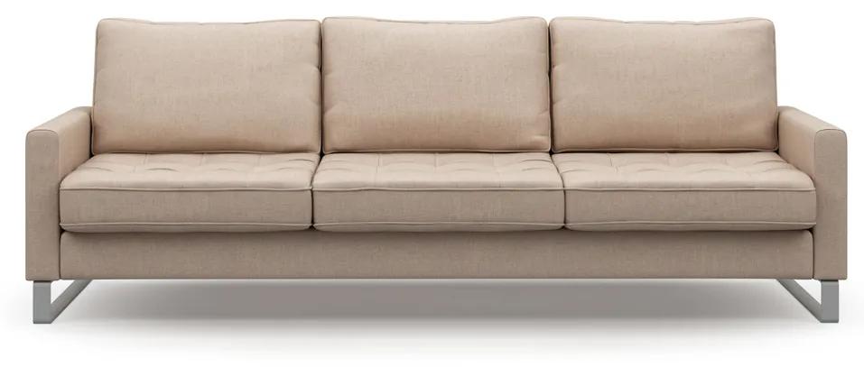 Rivièra Maison - West Houston Sofa 3,5 Seater, linen, flax - Kleur: beige