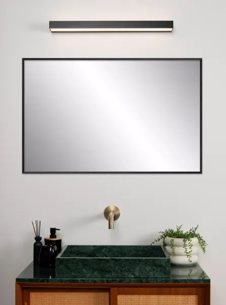 Lucide Alexa wandlamp LED 60cm zwart mat