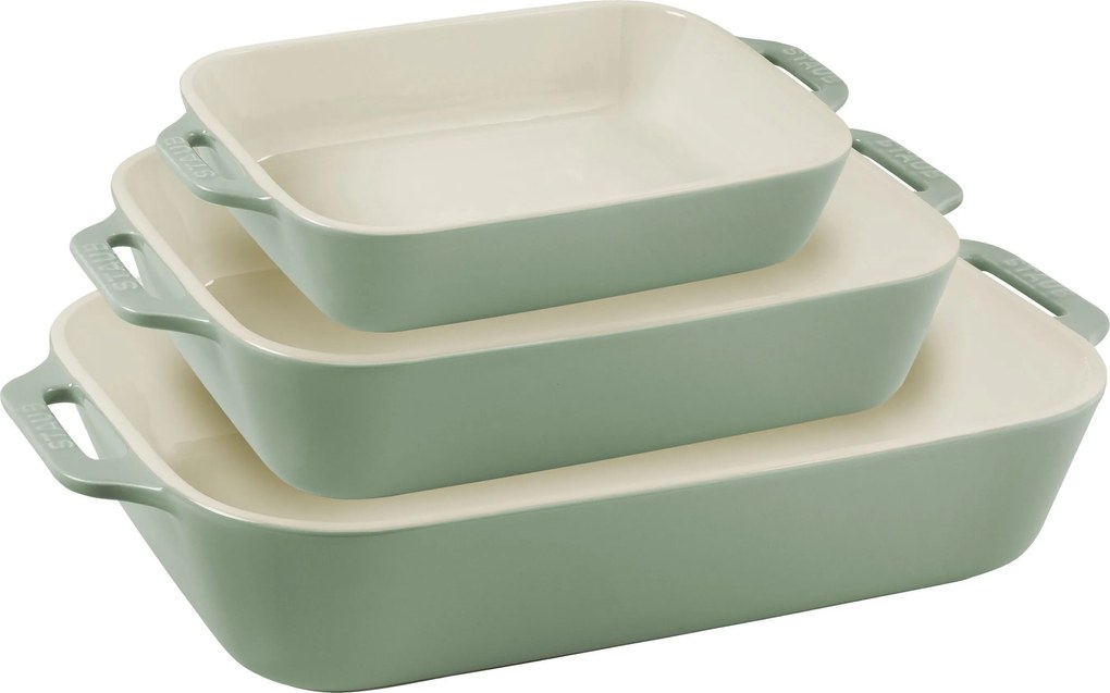 Staub Ceramique Ovenschotelset, 3-delig - Ceramique - Staub