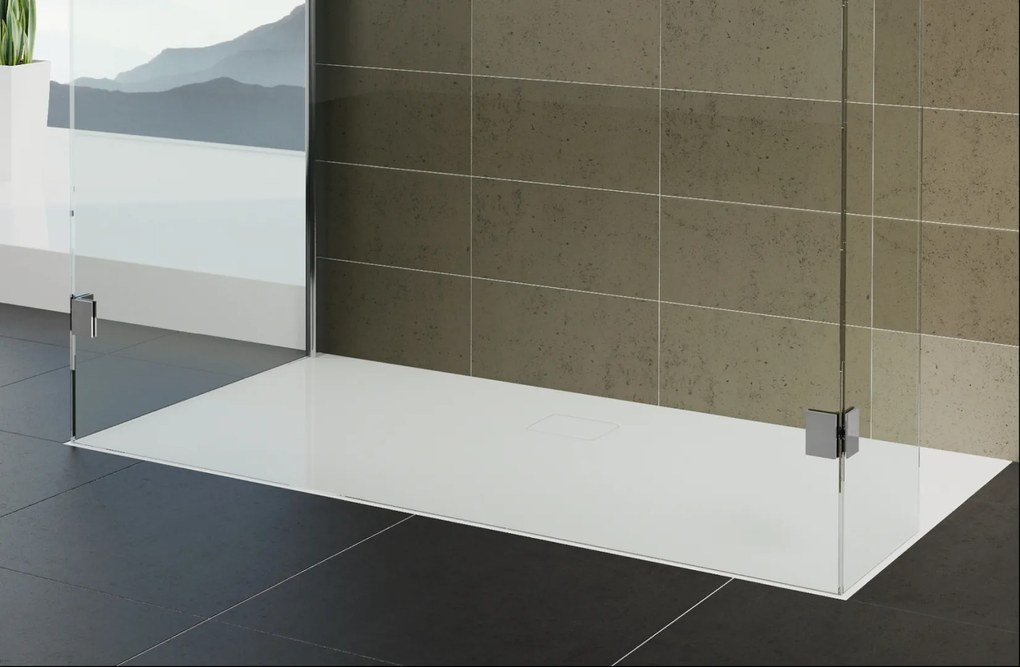 Riho Basel douchevloer 140x90cm wit glans