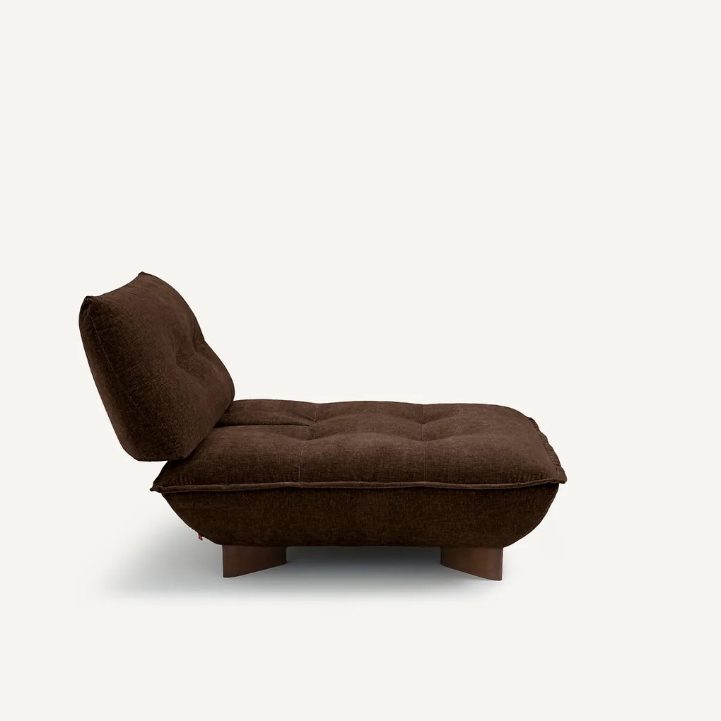 Modulaire zetel in chenille fluweel, Kaori