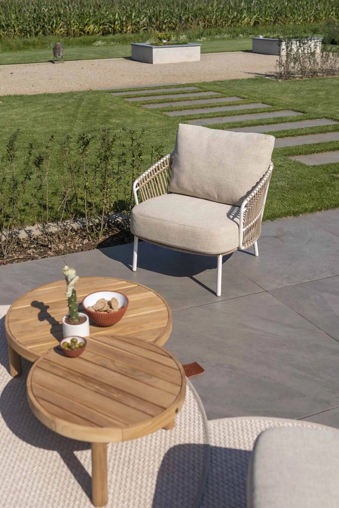 4 Seasons Outdoor Dalias loungestoel * SALE *  Loungestoel    beige weerbestendig