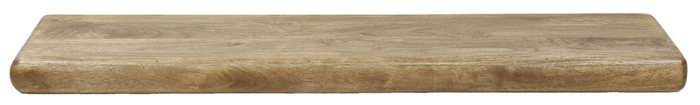 Trendy Mangohouten Wandplank - 168x35x10cm.