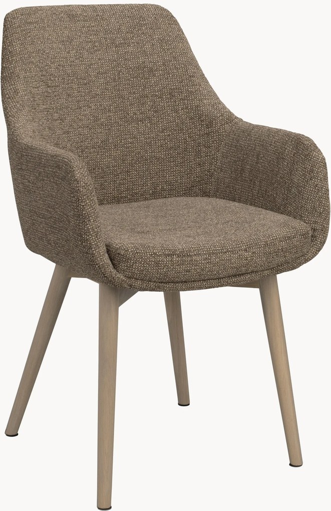Gestoffeerde stoelen Denley, 2-delig