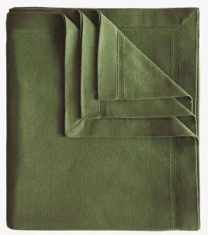150x150 Cm Tafelkleed Van Eirsen-katoen Groen – Intens Olijf - Sklum