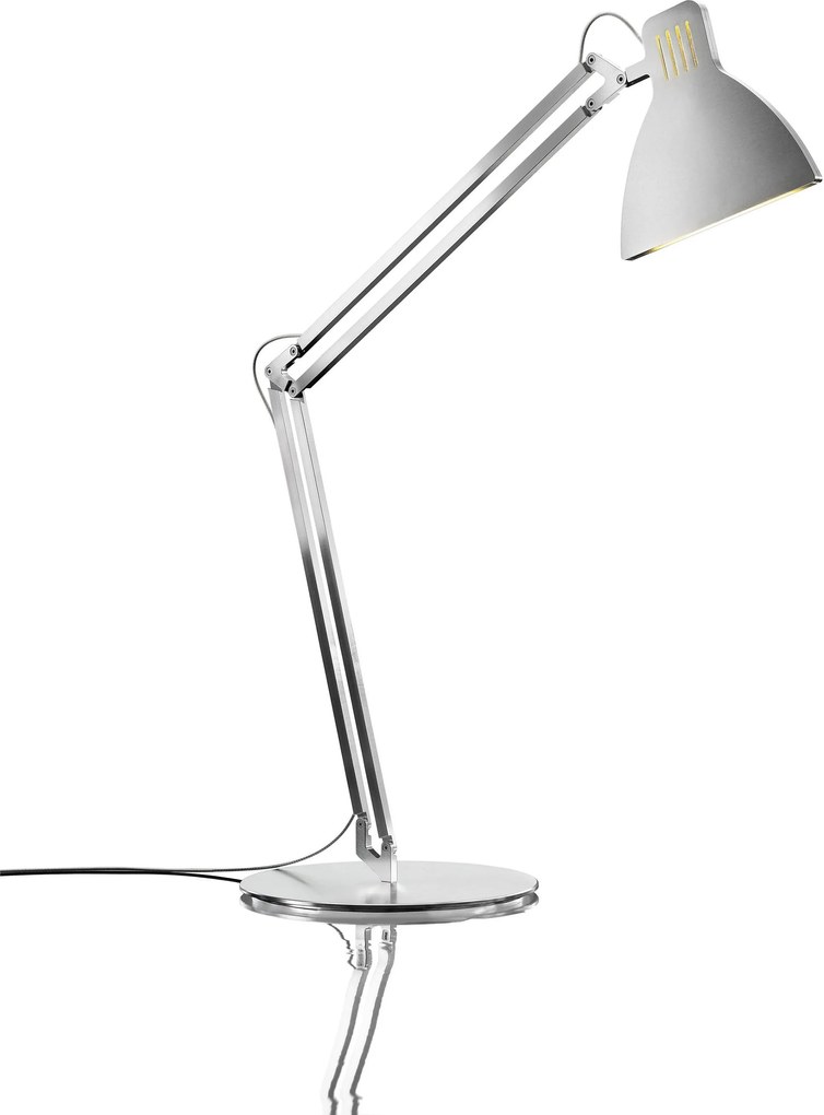 Ingo Maurer Looksoflat bureaulamp LED zilver