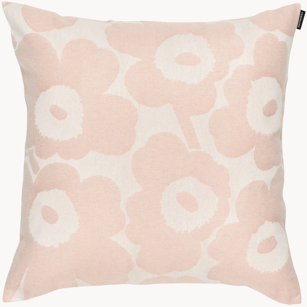 Katoenen kussenhoes Pieni met bloemenprint