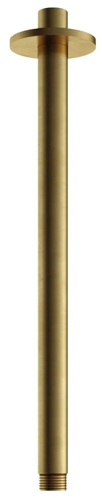Hotbath Archie plafondarm 30cm messing geborsteld PVD