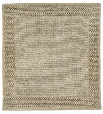 Aquanova Yuna - Badmat - GOTS COTTON - 60x60 - Amandel YUNBMB-754