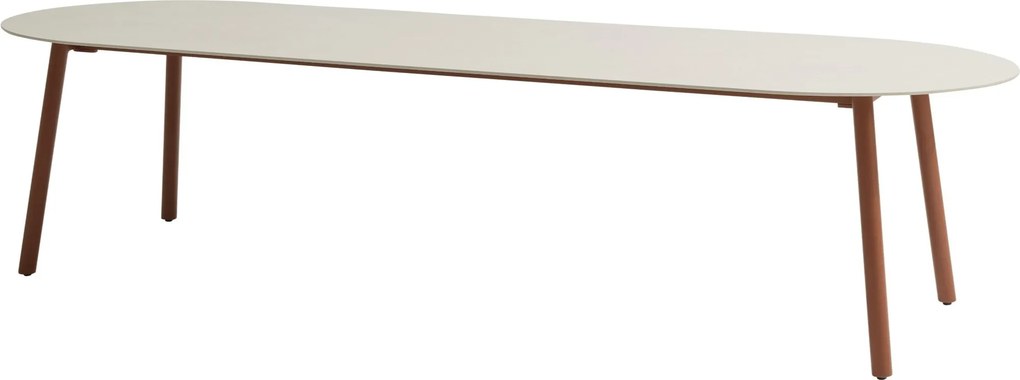 Alba dining tuintafel 280x100xH75 cm keramiek oyster spicy Taste 4SO