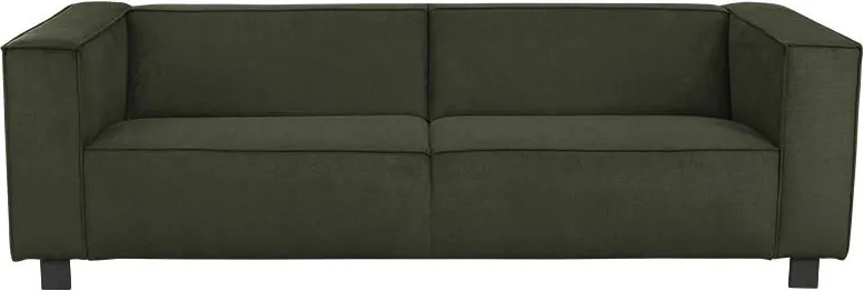 3 zitsbank - Flaska - stof Regain groen 156