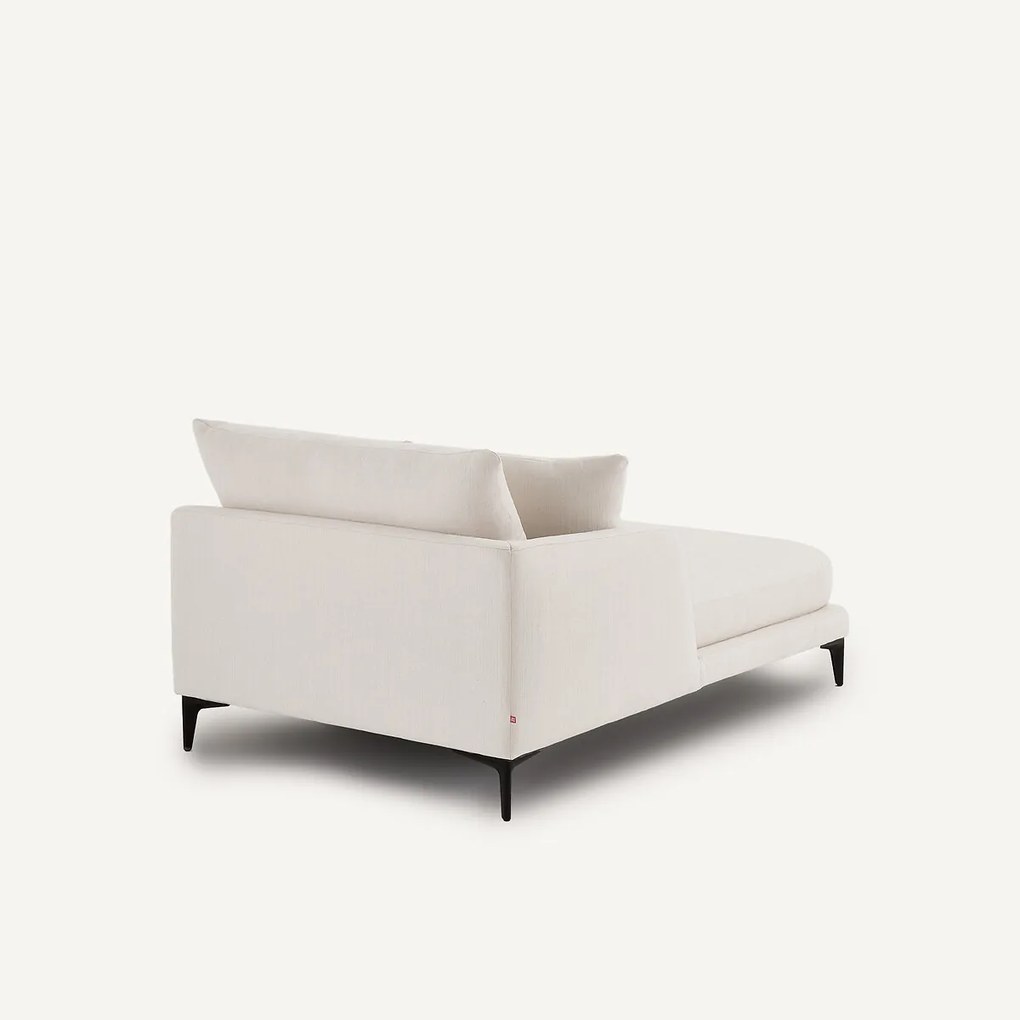 Longchair van polyester canvas, MODERNISTE, ontwerp Emmanuel Gallina