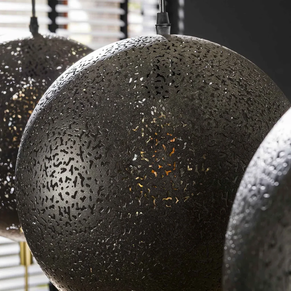 Hanglamp Metalen Bollen