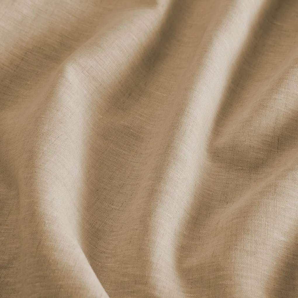 Verduisteringsgordijn van gewassen linnen, verborgen lipjes, Private