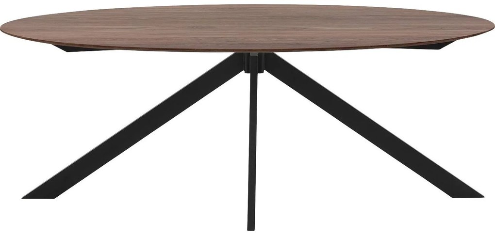 Goossens Excellent Eettafel Uniek, Ovaal 180 x 110 cm