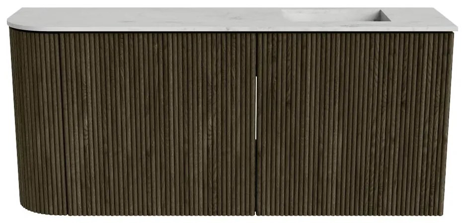 Mondiaz Joya DLux 90cm toiletmeubel ronding links shadow met wastafel faye rechts 1 kraangat opalo