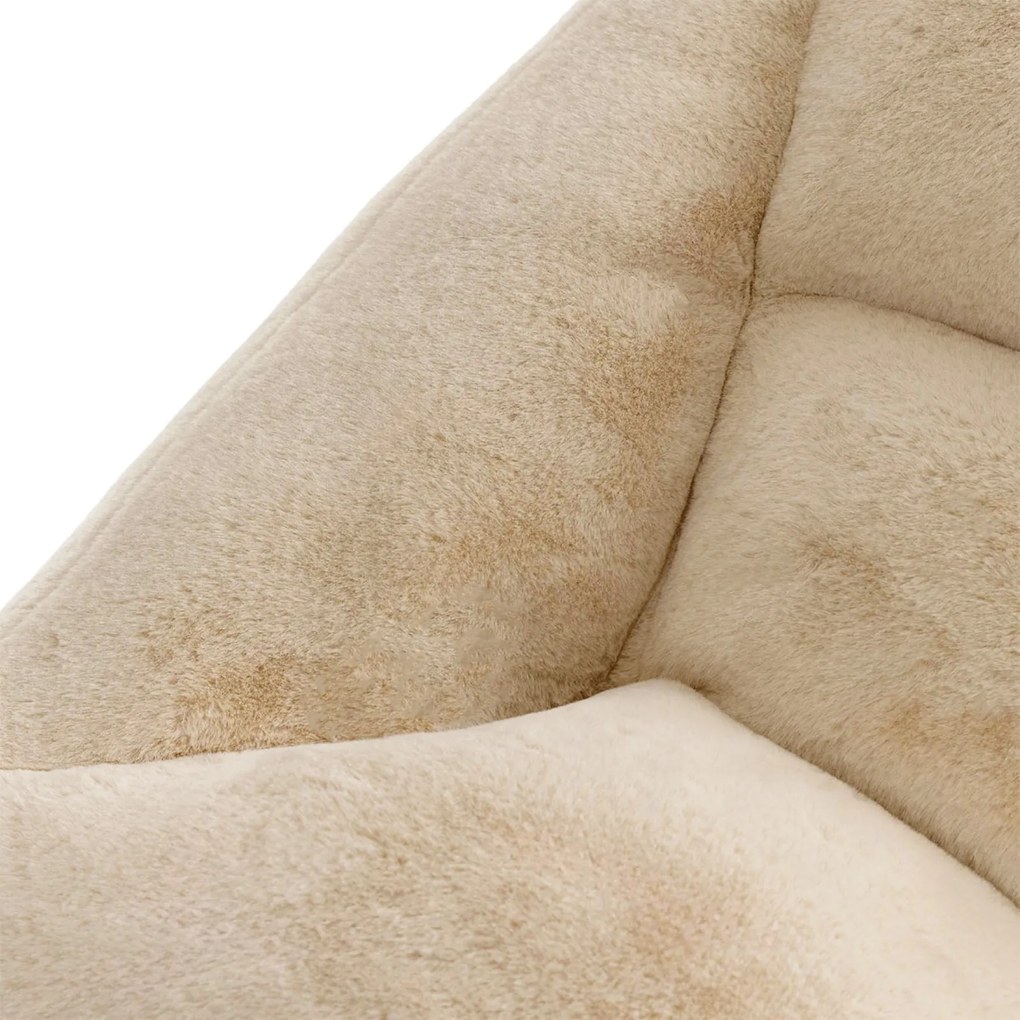 Icon Natalia Zitzak Stoel Faux Fur - Natural