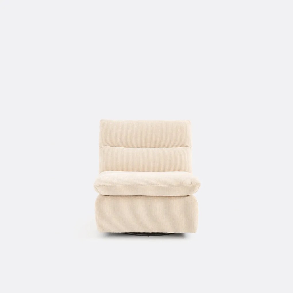 Reliëffluwelen draaifauteuil, ERABLE