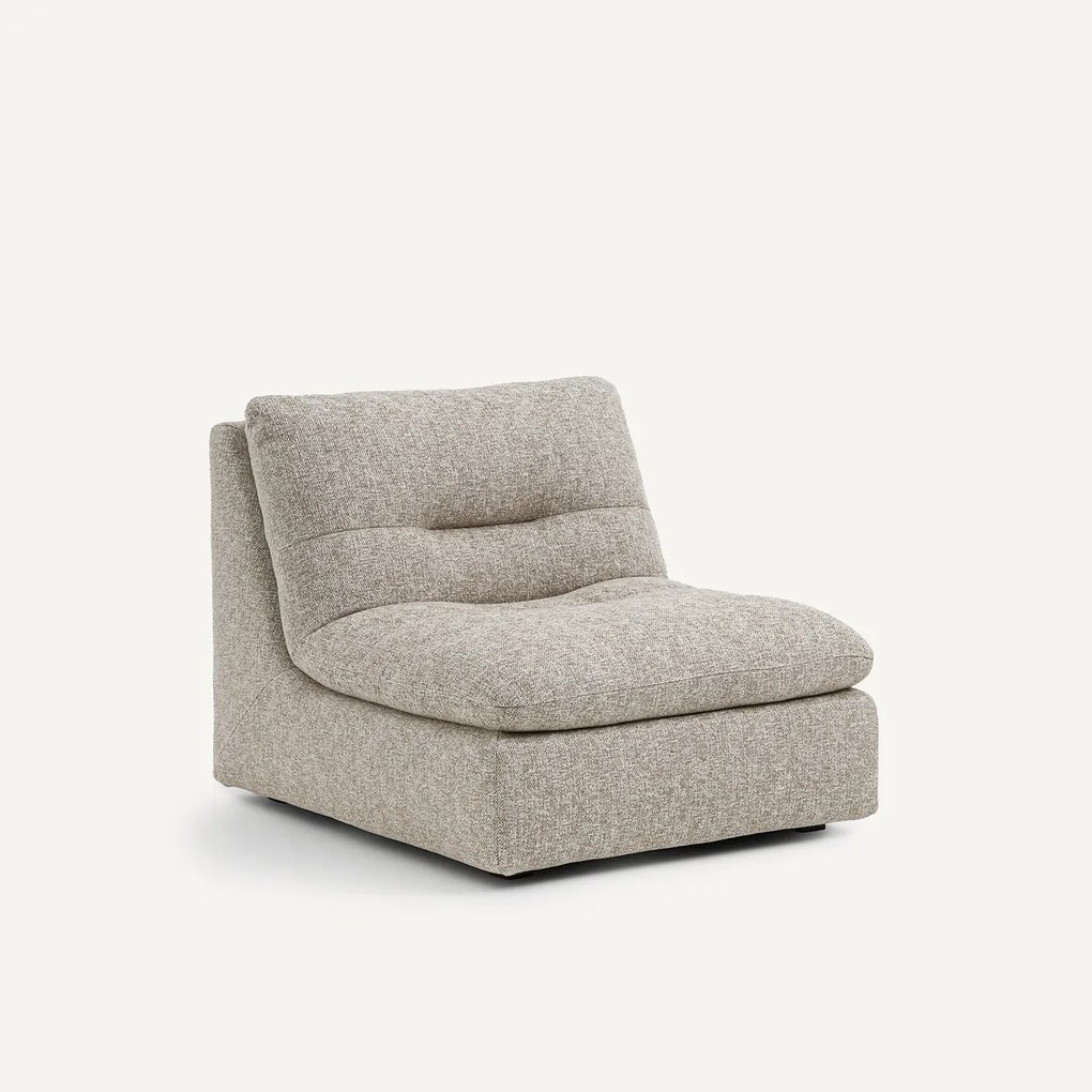 Modulaire loungestoel van katoenmix, Giuliano