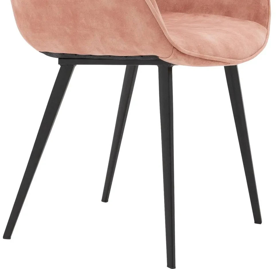 Goossens Basic Eetkamerstoel Ebi, Met arm