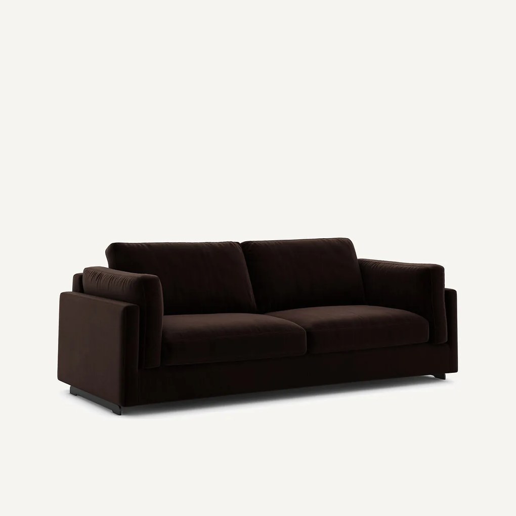 Omvormbare bank in fluweel, César