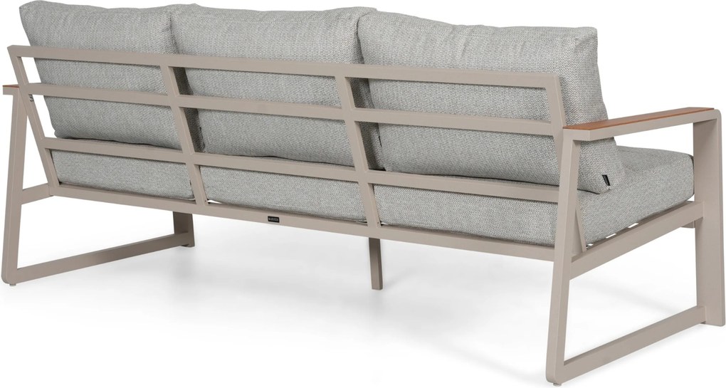Stoel en Bank Loungeset 7 personen Aluminium Zand/Beige Lifestyle Garden Furniture Sabbia