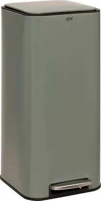 5Five Delta 30L prullenbak – Pedaalemmer – Metaal – Groen – Soft-Close – Binnenemmer