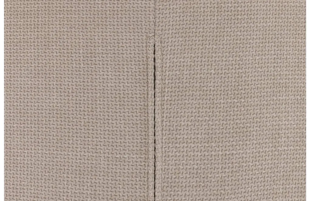 Goossens Stoel Noomi beige stof met armleuning,