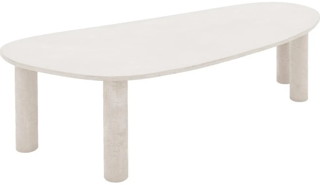 Goossens Eettafel Stone, Organisch 270 x 120 cm