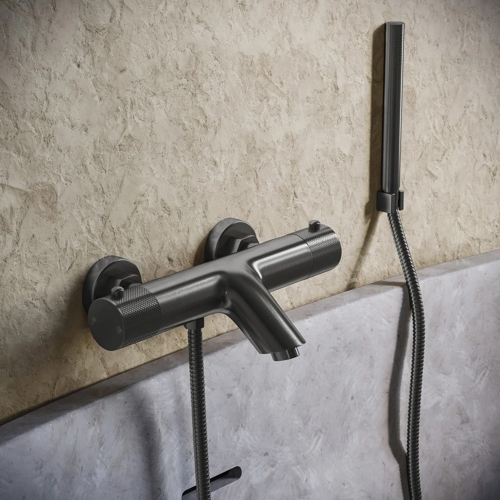 Saniclear Iron Curved omstelknop voor opbouw thermostaatkranen (SK38379, SK24864 en SK24865)