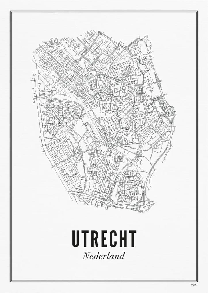 WIJCK Utrecht Stad print