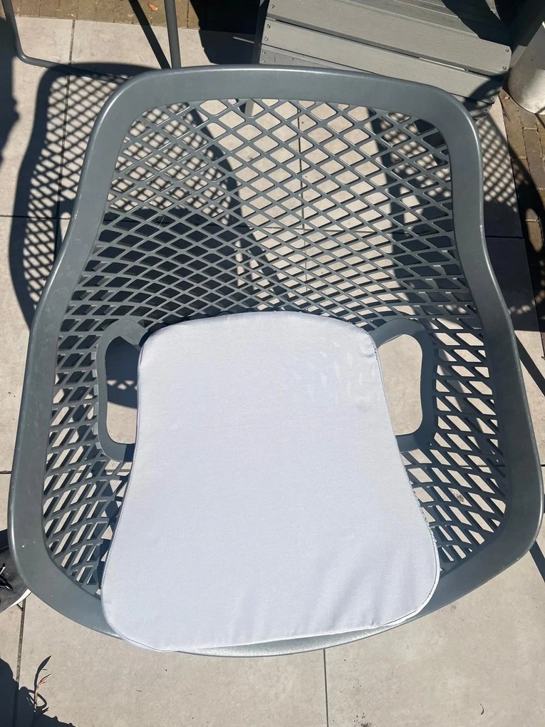 Siesta  Tuinstoel Kussen - Air XL - Lichtgrijs - Siesta